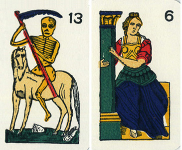 Morte a cavallo - Forza donna con colonna Morte a cavallo - Forza donna con colonna